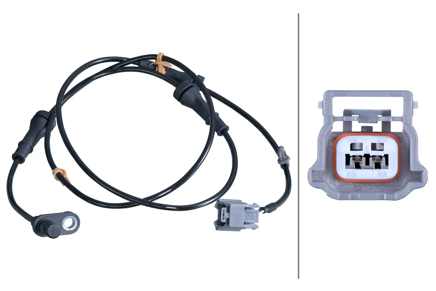 Sensor, Raddrehzahl Hinterachse rechts HELLA 6PU 358 418-471