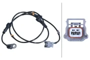 Sensor, Raddrehzahl Hinterachse rechts HELLA 6PU 358 418-471