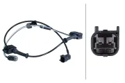 Sensor, Raddrehzahl Vorderachse HELLA 6PU 358 418-521