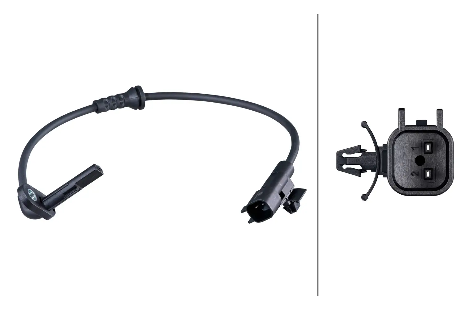 Sensor, Raddrehzahl Hinterachse rechts HELLA 6PU 358 418-571