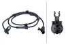 Sensor, Raddrehzahl Hinterachse links HELLA 6PU 358 422-811