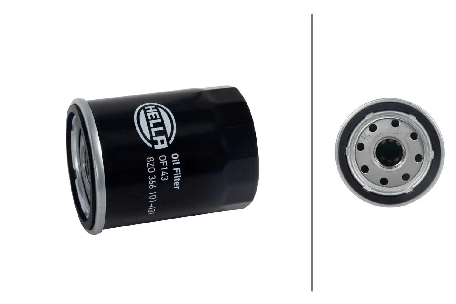 Ölfilter HELLA 8ZO 366 101-431