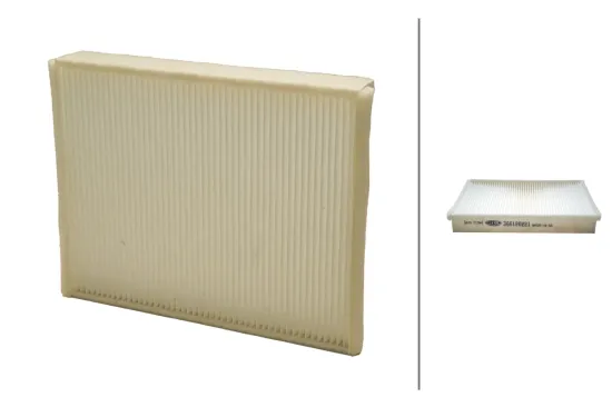 Filter, Innenraumluft HELLA 8ZC 366 120-221 Bild Filter, Innenraumluft HELLA 8ZC 366 120-221