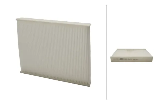 Filter, Innenraumluft HELLA 8ZC 366 120-411 Bild Filter, Innenraumluft HELLA 8ZC 366 120-411