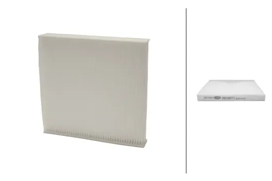 Filter, Innenraumluft HELLA 8ZC 366 120-771 Bild Filter, Innenraumluft HELLA 8ZC 366 120-771