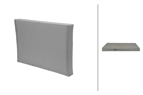 Filter, Innenraumluft HELLA 8ZC 366 120-941 Bild Filter, Innenraumluft HELLA 8ZC 366 120-941
