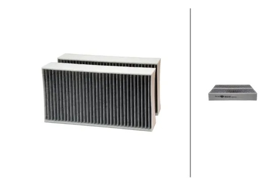 Filter, Innenraumluft HELLA 8ZC 366 121-071 Bild Filter, Innenraumluft HELLA 8ZC 366 121-071