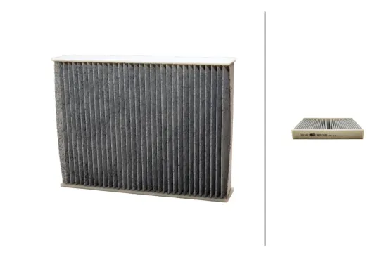 Filter, Innenraumluft HELLA 8ZC 366 121-101 Bild Filter, Innenraumluft HELLA 8ZC 366 121-101