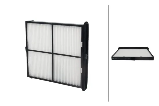 Filter, Innenraumluft HELLA 8ZC 366 121-111 Bild Filter, Innenraumluft HELLA 8ZC 366 121-111