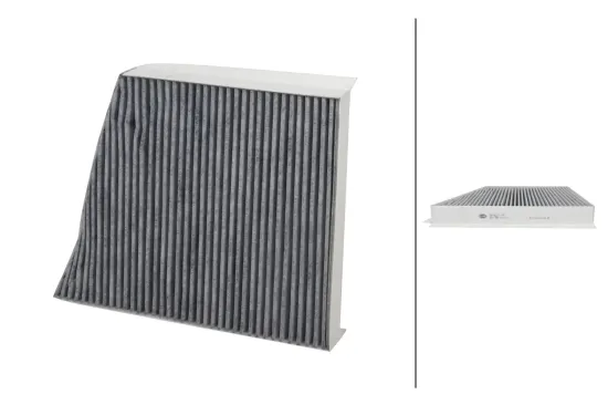 Filter, Innenraumluft HELLA 8ZC 366 121-121 Bild Filter, Innenraumluft HELLA 8ZC 366 121-121