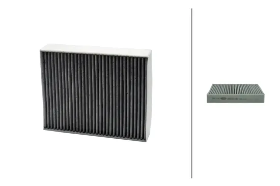 Filter, Innenraumluft HELLA 8ZC 366 121-191 Bild Filter, Innenraumluft HELLA 8ZC 366 121-191
