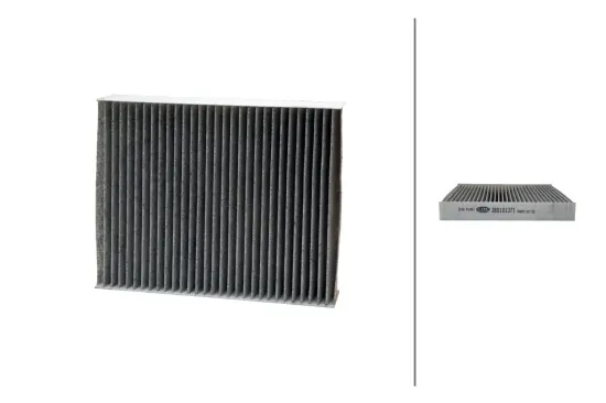 Filter, Innenraumluft HELLA 8ZC 366 121-371 Bild Filter, Innenraumluft HELLA 8ZC 366 121-371