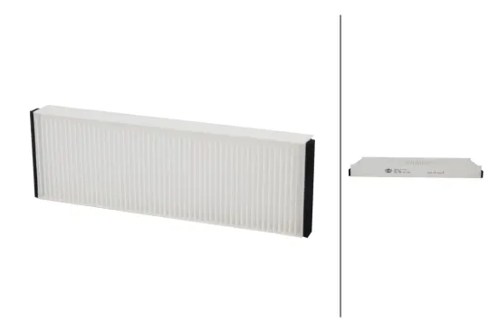 Filter, Innenraumluft HELLA 8ZC 366 121-391 Bild Filter, Innenraumluft HELLA 8ZC 366 121-391