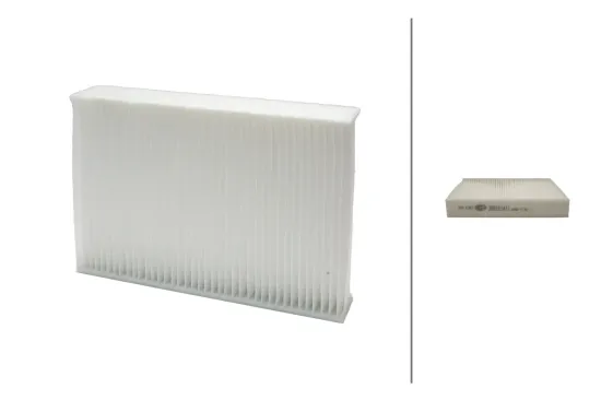Filter, Innenraumluft HELLA 8ZC 366 121-411 Bild Filter, Innenraumluft HELLA 8ZC 366 121-411