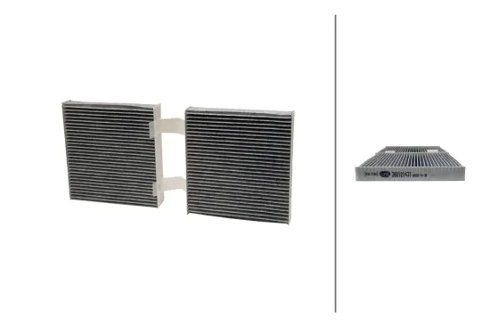 Filter, Innenraumluft HELLA 8ZC 366 121-431 Bild Filter, Innenraumluft HELLA 8ZC 366 121-431