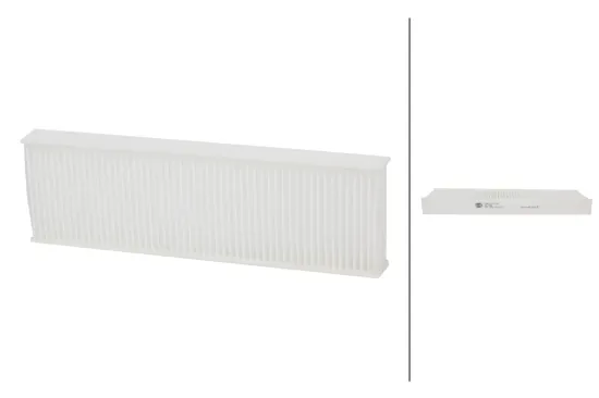 Filter, Innenraumluft HELLA 8ZC 366 121-461 Bild Filter, Innenraumluft HELLA 8ZC 366 121-461