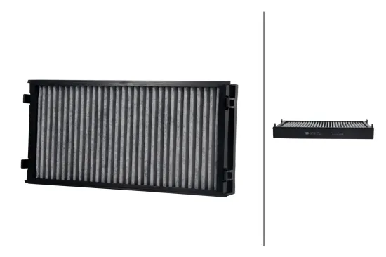 Filter, Innenraumluft HELLA 8ZC 366 121-481 Bild Filter, Innenraumluft HELLA 8ZC 366 121-481