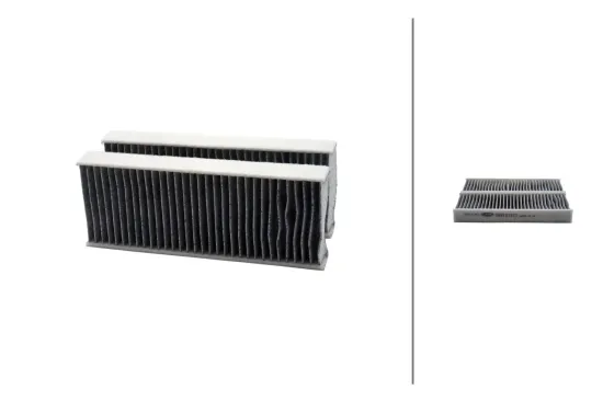 Filter, Innenraumluft HELLA 8ZC 366 121-511 Bild Filter, Innenraumluft HELLA 8ZC 366 121-511