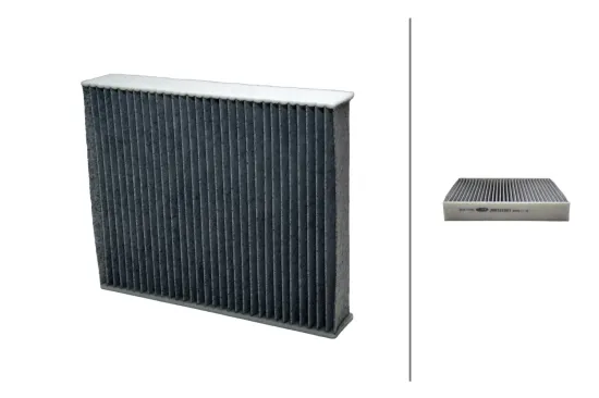Filter, Innenraumluft HELLA 8ZC 366 121-521 Bild Filter, Innenraumluft HELLA 8ZC 366 121-521