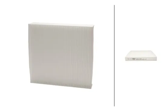 Filter, Innenraumluft HELLA 8ZC 366 121-591 Bild Filter, Innenraumluft HELLA 8ZC 366 121-591