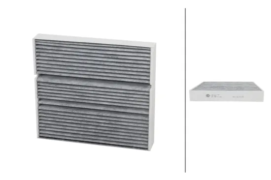 Filter, Innenraumluft HELLA 8ZC 366 121-601 Bild Filter, Innenraumluft HELLA 8ZC 366 121-601