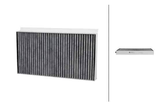 Filter, Innenraumluft HELLA 8ZC 366 121-621 Bild Filter, Innenraumluft HELLA 8ZC 366 121-621
