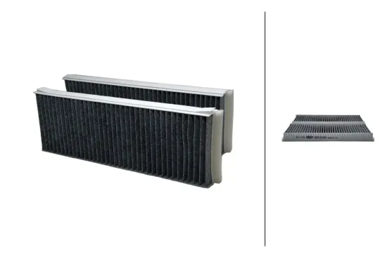 Filter, Innenraumluft HELLA 8ZC 366 121-921 Bild Filter, Innenraumluft HELLA 8ZC 366 121-921