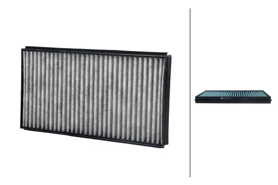 Filter, Innenraumluft HELLA 8ZC 366 121-931 Bild Filter, Innenraumluft HELLA 8ZC 366 121-931