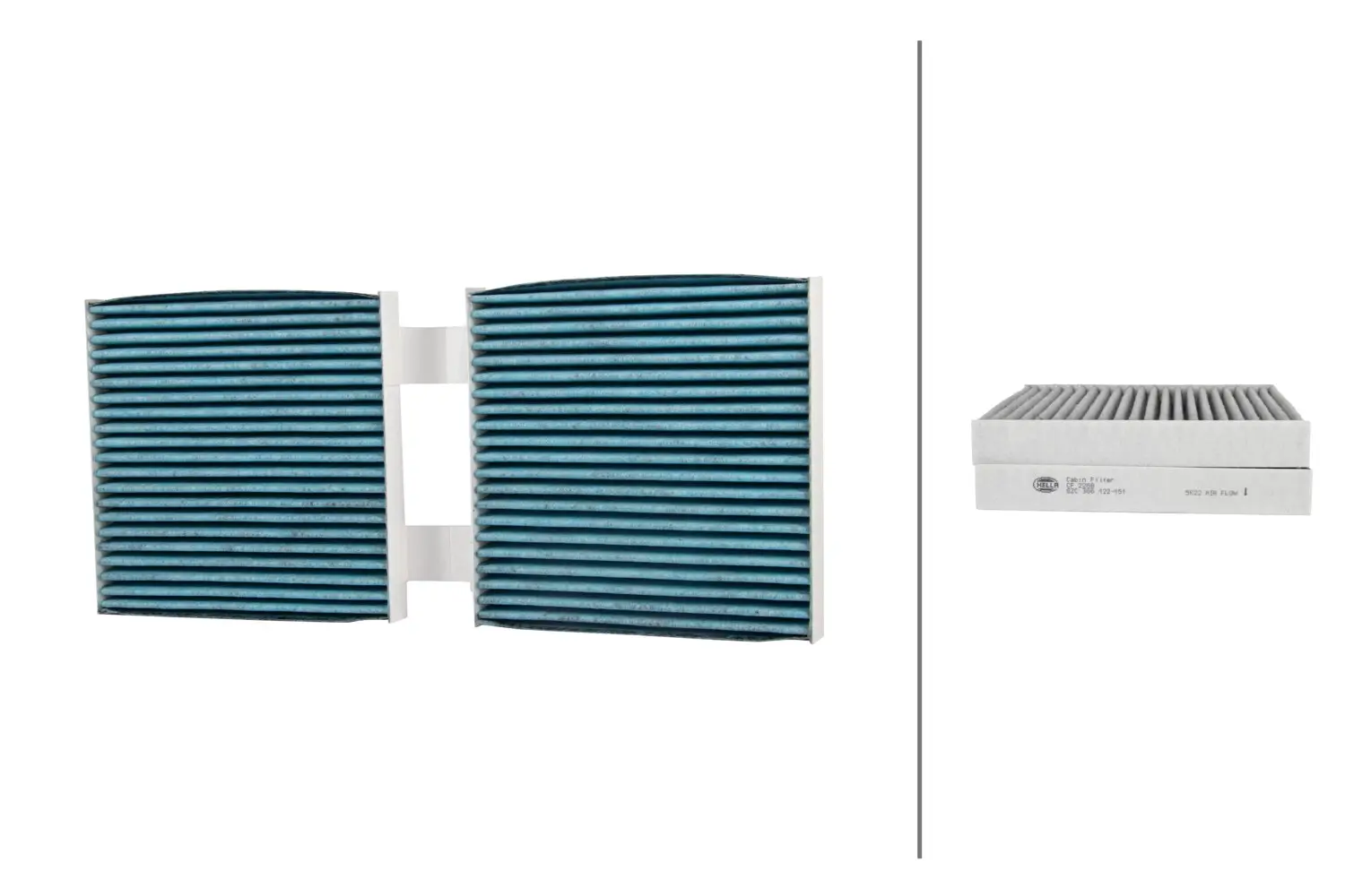 Filter, Innenraumluft HELLA 8ZC 366 122-151