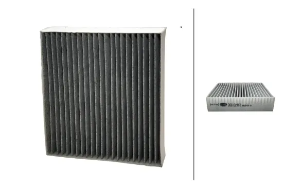 Filter, Innenraumluft HELLA 8ZC 366 122-161 Bild Filter, Innenraumluft HELLA 8ZC 366 122-161