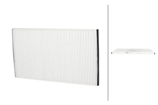 Filter, Innenraumluft HELLA 8ZC 366 122-171 Bild Filter, Innenraumluft HELLA 8ZC 366 122-171