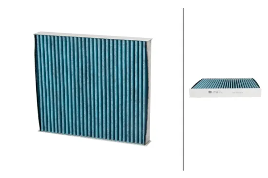 Filter, Innenraumluft HELLA 8ZC 366 122-181 Bild Filter, Innenraumluft HELLA 8ZC 366 122-181
