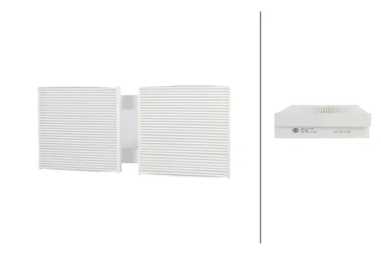 Filter, Innenraumluft HELLA 8ZC 366 122-261 Bild Filter, Innenraumluft HELLA 8ZC 366 122-261