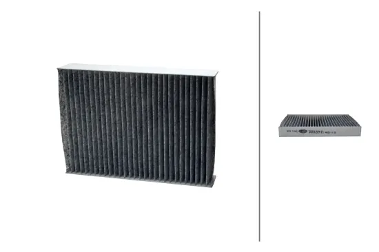 Filter, Innenraumluft HELLA 8ZC 366 122-411 Bild Filter, Innenraumluft HELLA 8ZC 366 122-411