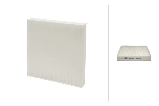 Filter, Innenraumluft HELLA 8ZC 366 122-471 Bild Filter, Innenraumluft HELLA 8ZC 366 122-471