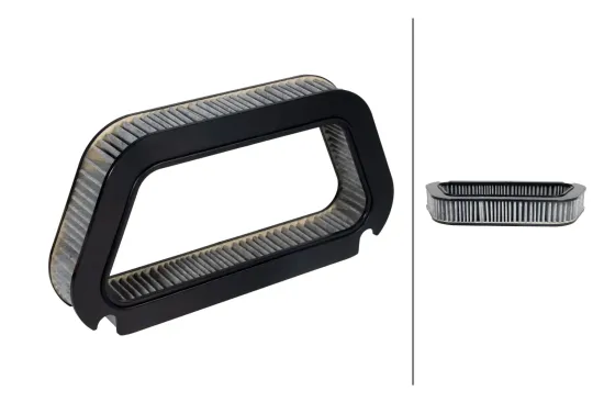 Filter, Innenraumluft HELLA 8ZC 366 122-521 Bild Filter, Innenraumluft HELLA 8ZC 366 122-521