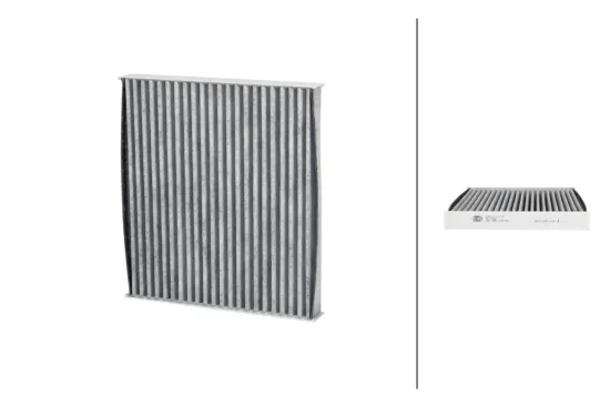 Filter, Innenraumluft HELLA 8ZC 366 122-591 Bild Filter, Innenraumluft HELLA 8ZC 366 122-591
