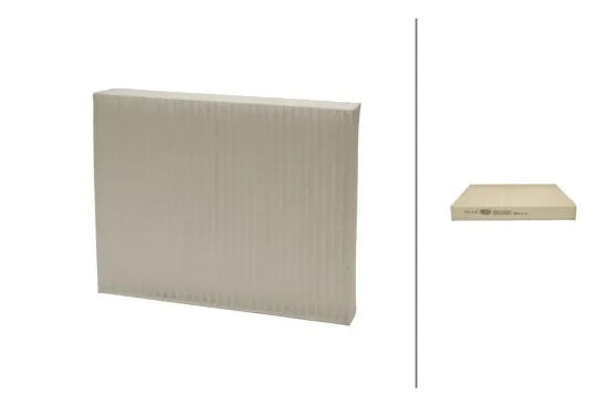 Filter, Innenraumluft HELLA 8ZC 366 122-601 Bild Filter, Innenraumluft HELLA 8ZC 366 122-601