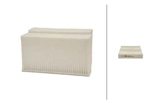 Filter, Innenraumluft HELLA 8ZC 366 122-651 Bild Filter, Innenraumluft HELLA 8ZC 366 122-651