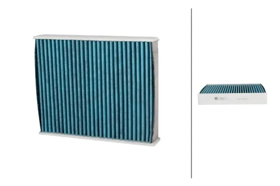 Filter, Innenraumluft HELLA 8ZC 366 122-711 Bild Filter, Innenraumluft HELLA 8ZC 366 122-711