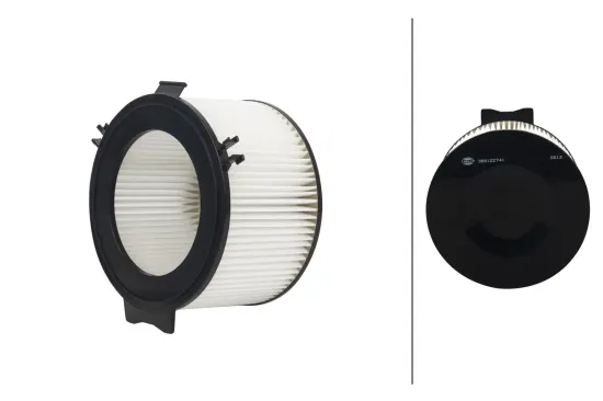 Filter, Innenraumluft HELLA 8ZC 366 122-741 Bild Filter, Innenraumluft HELLA 8ZC 366 122-741