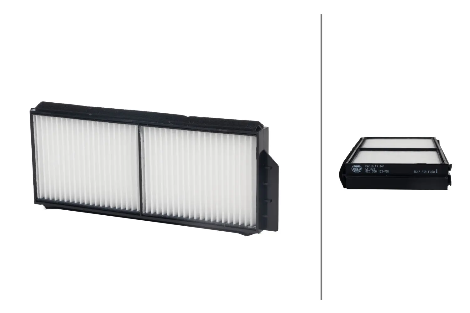 Filter, Innenraumluft HELLA 8ZC 366 122-751
