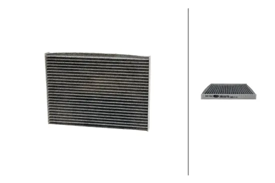 Filter, Innenraumluft HELLA 8ZC 366 122-791 Bild Filter, Innenraumluft HELLA 8ZC 366 122-791