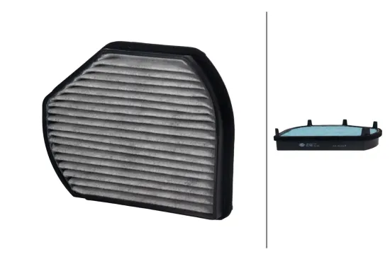 Filter, Innenraumluft HELLA 8ZC 366 122-881 Bild Filter, Innenraumluft HELLA 8ZC 366 122-881