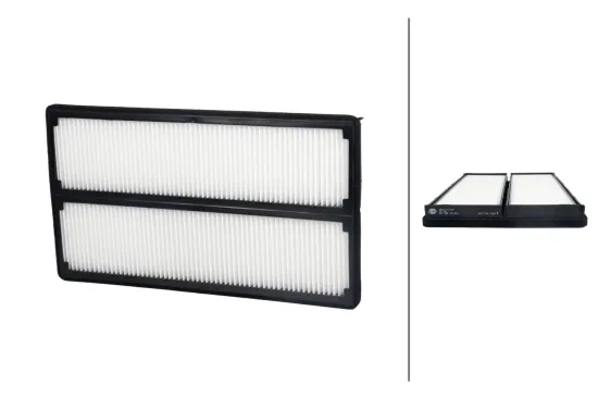 Filter, Innenraumluft HELLA 8ZC 366 122-901 Bild Filter, Innenraumluft HELLA 8ZC 366 122-901
