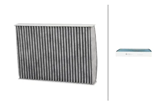 Filter, Innenraumluft HELLA 8ZC 366 123-121 Bild Filter, Innenraumluft HELLA 8ZC 366 123-121