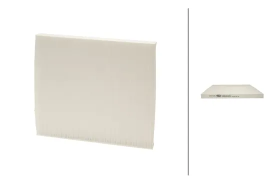 Filter, Innenraumluft HELLA 8ZC 366 123-261 Bild Filter, Innenraumluft HELLA 8ZC 366 123-261