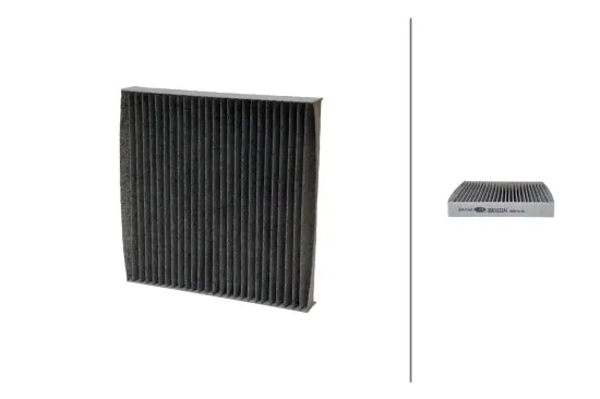 Filter, Innenraumluft HELLA 8ZC 366 123-341 Bild Filter, Innenraumluft HELLA 8ZC 366 123-341