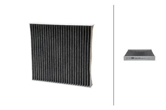 Filter, Innenraumluft HELLA 8ZC 366 123-391 Bild Filter, Innenraumluft HELLA 8ZC 366 123-391