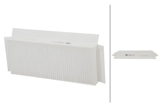 Filter, Innenraumluft HELLA 8ZC 366 123-401 Bild Filter, Innenraumluft HELLA 8ZC 366 123-401